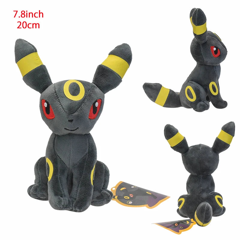 Eevee Evolution Plush – Umbreon, Vaporeon & More