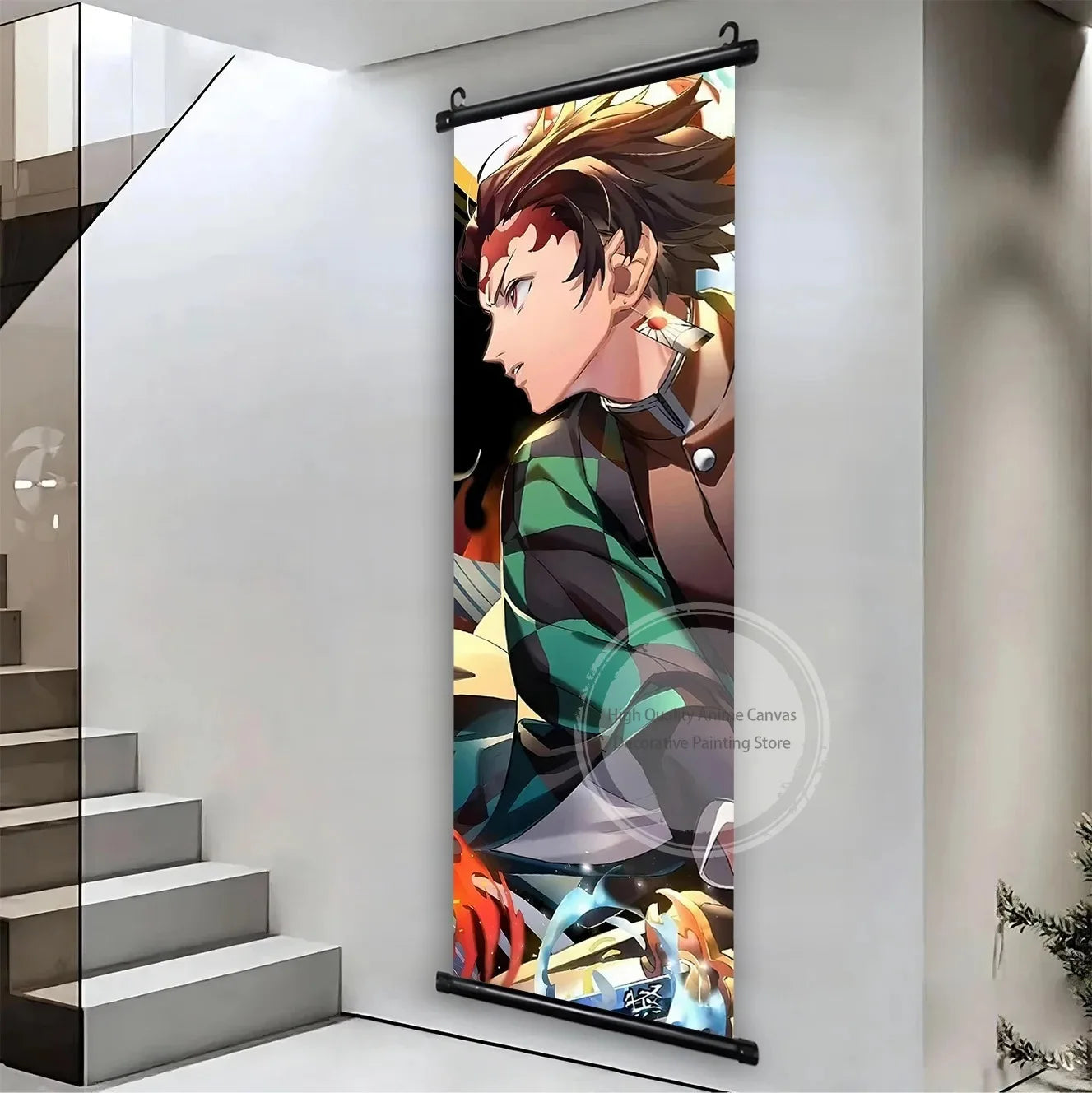 Demon Slayer Tanjiro Canvas Wall Art