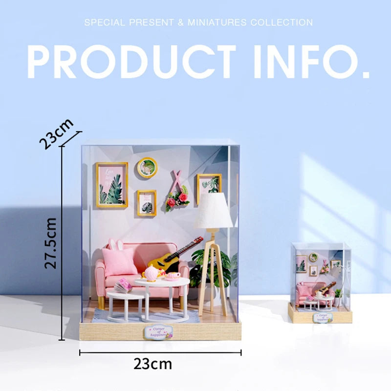 Mini DIY Dollhouse Kit