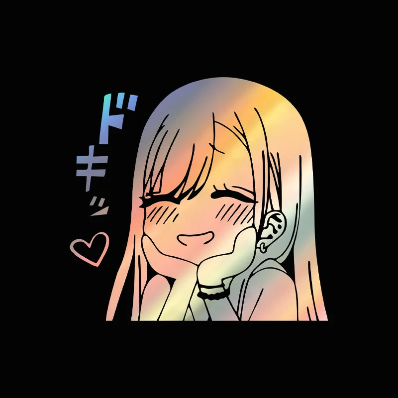 Cute Anime Die-cut Vinyl Sticker