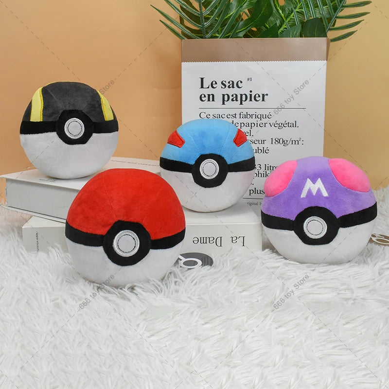 Pokémon Poké Ball Plush – Master Ball & Ultra Ball