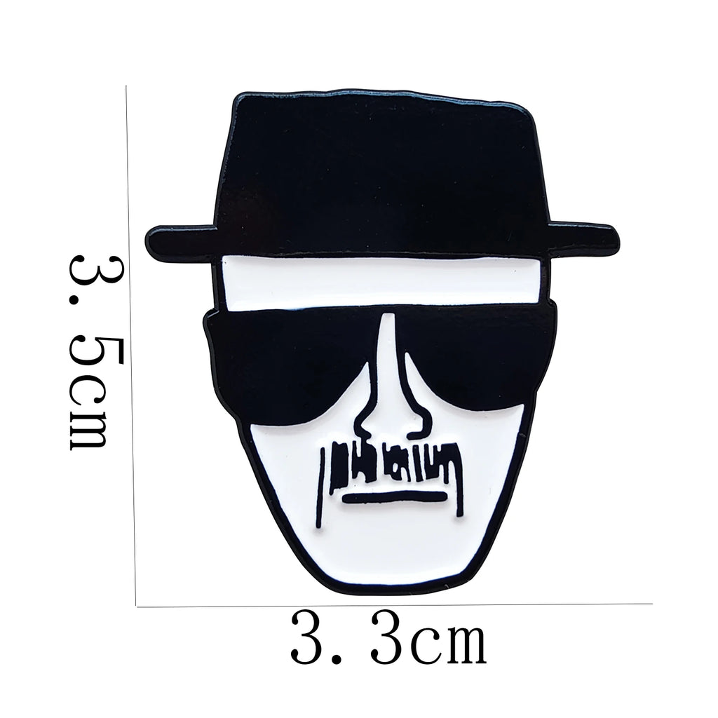Walter White Enamel Pin