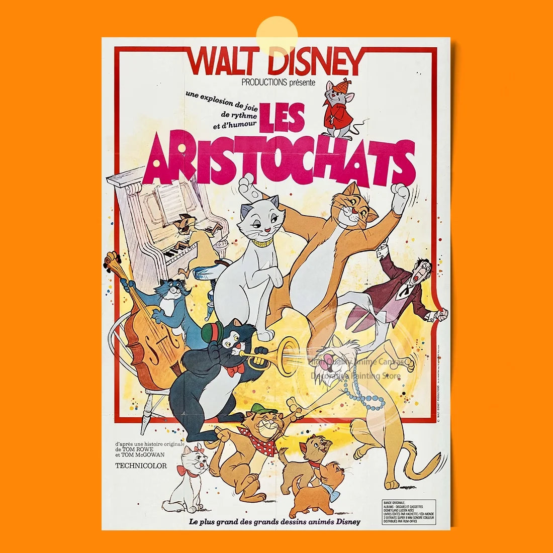 Vintage Cartoon Poster