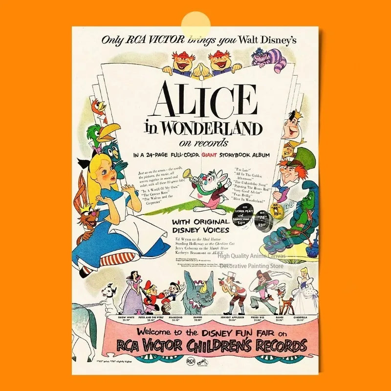 Vintage Cartoon Poster