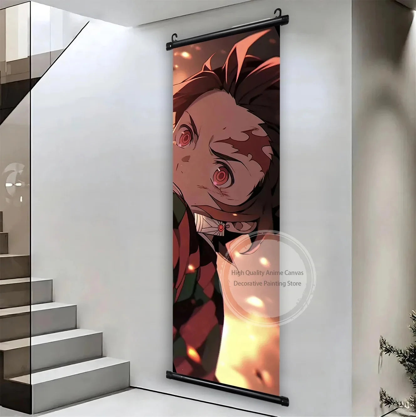 Demon Slayer Tanjiro Canvas Wall Art