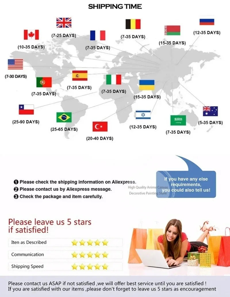 Sailor Moon Canvas Scroll Poster