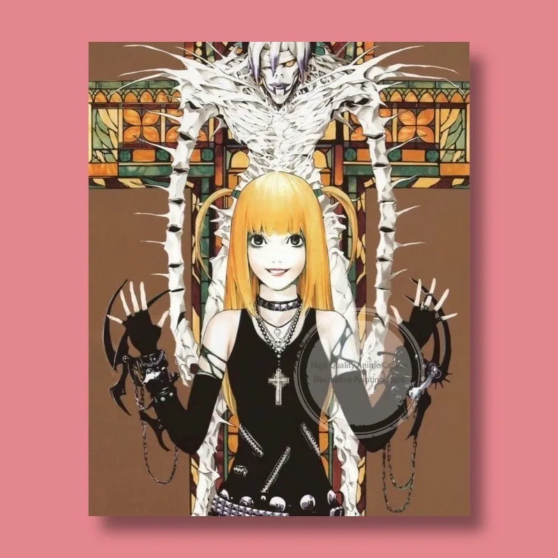 Death Note Light Yagami & L Anime Poster