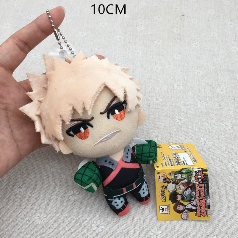 10cm Anime Plush Keychain – Japanese Character Pendant