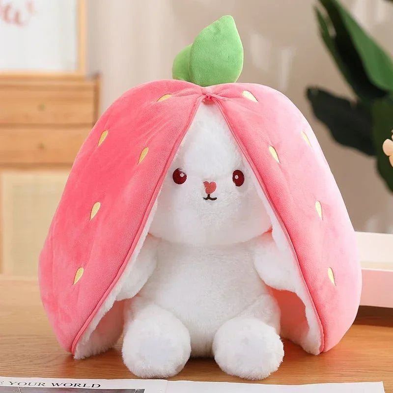 Strawberry & Carrot Bunny Plush