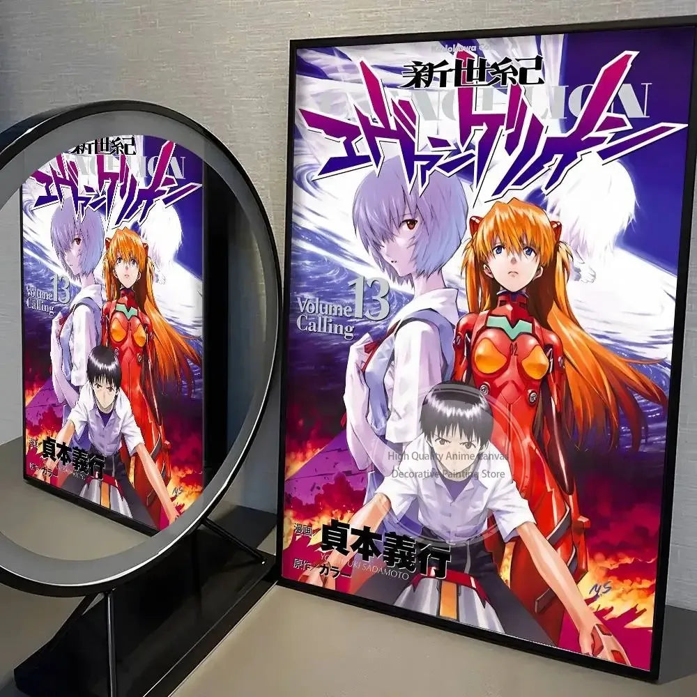 Neon Genesis Evangelion Canvas Poster