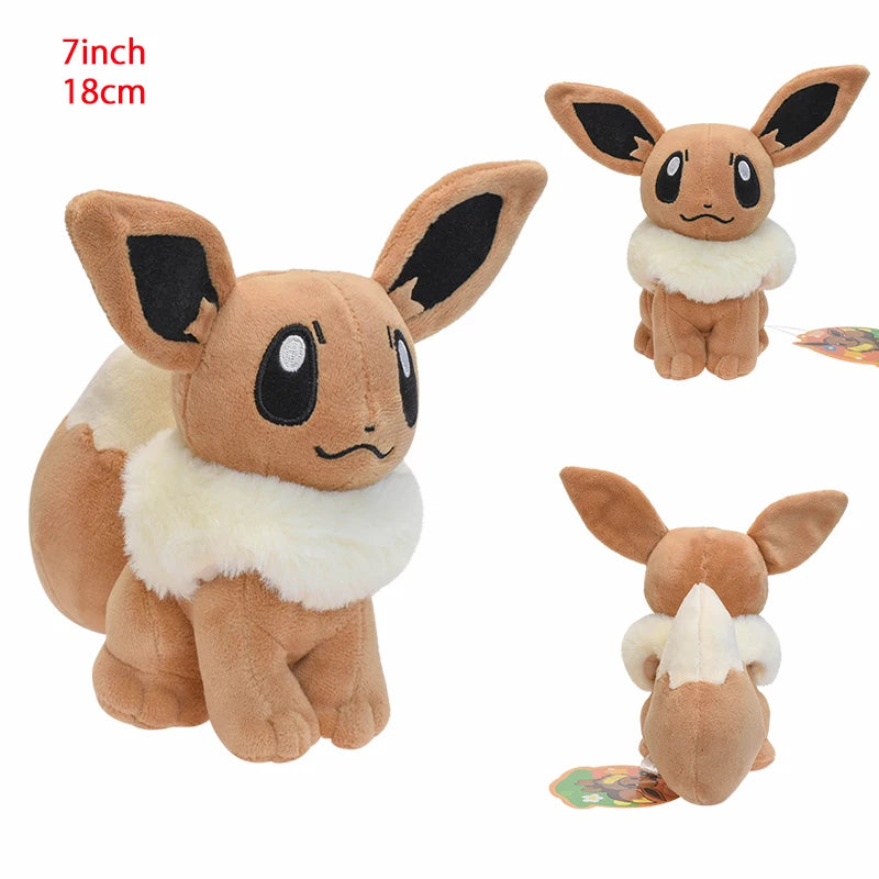 Eevee Evolution Plush – Umbreon, Vaporeon & More