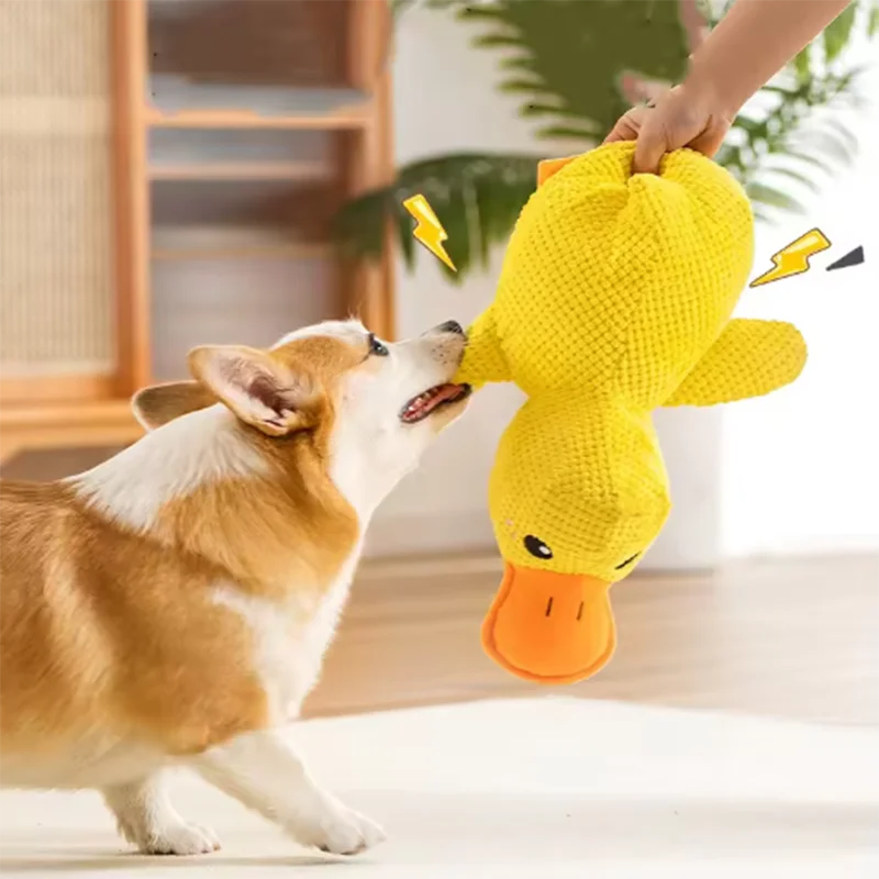 Interactive Duck Dog Plush Toy