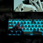 Kaneki Ken Translucent PBT Keycaps – 130 Keys Cherry Profile (MX)