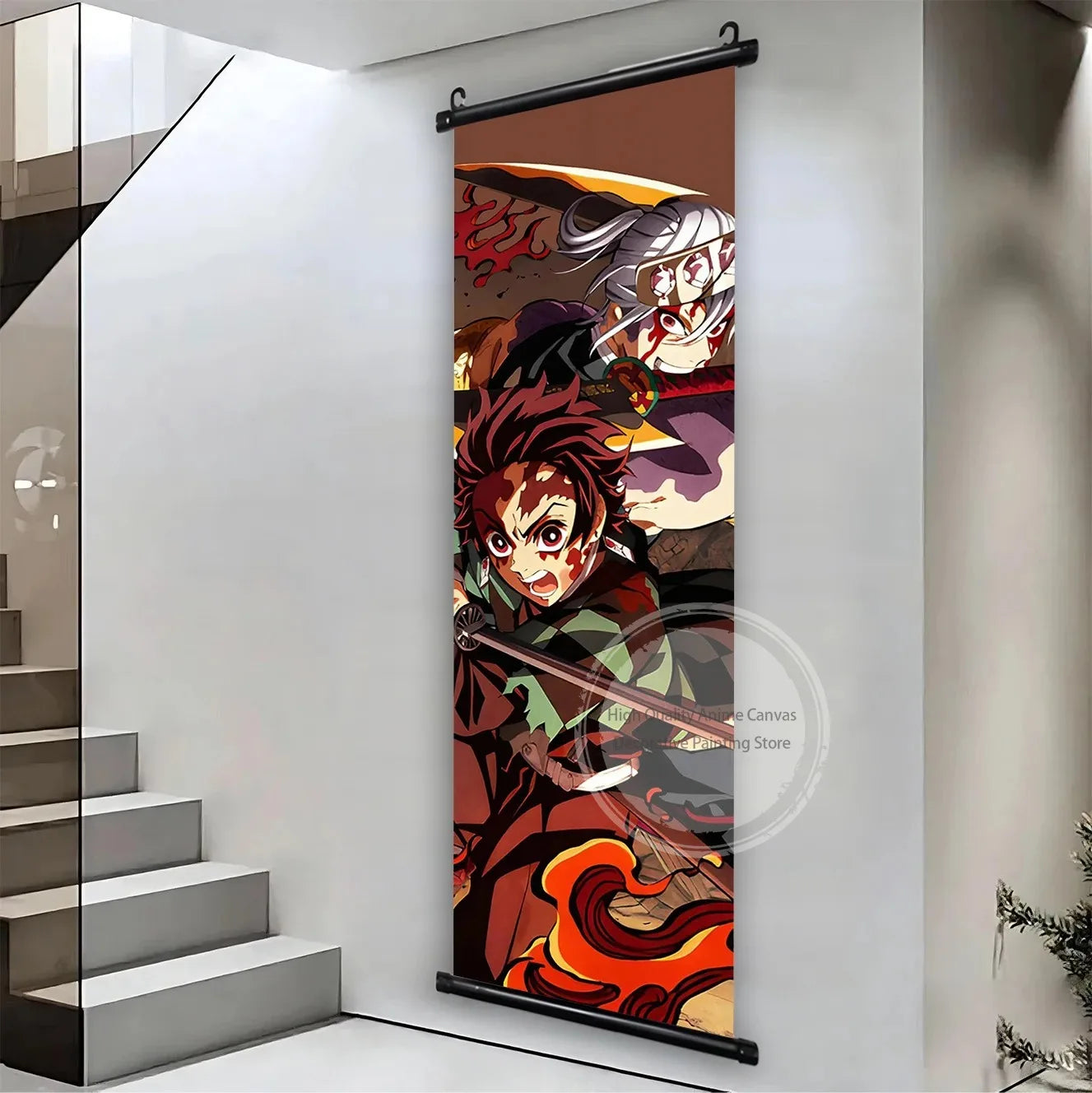 Demon Slayer Tanjiro Canvas Wall Art