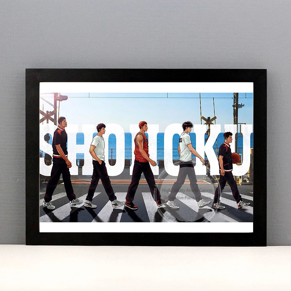 Slam Dunk Manga Art Poster