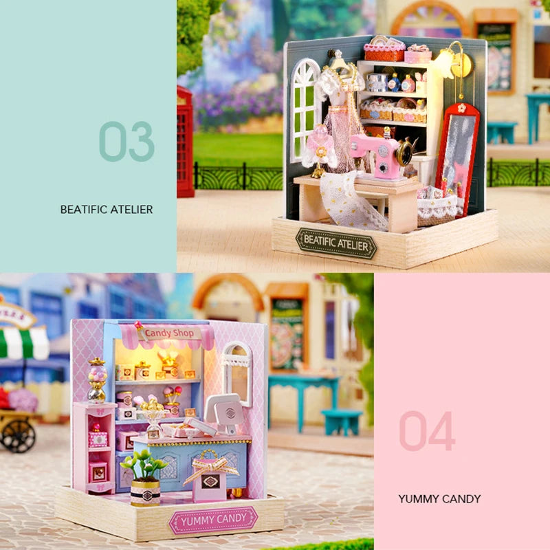 Mini DIY Dollhouse Kit