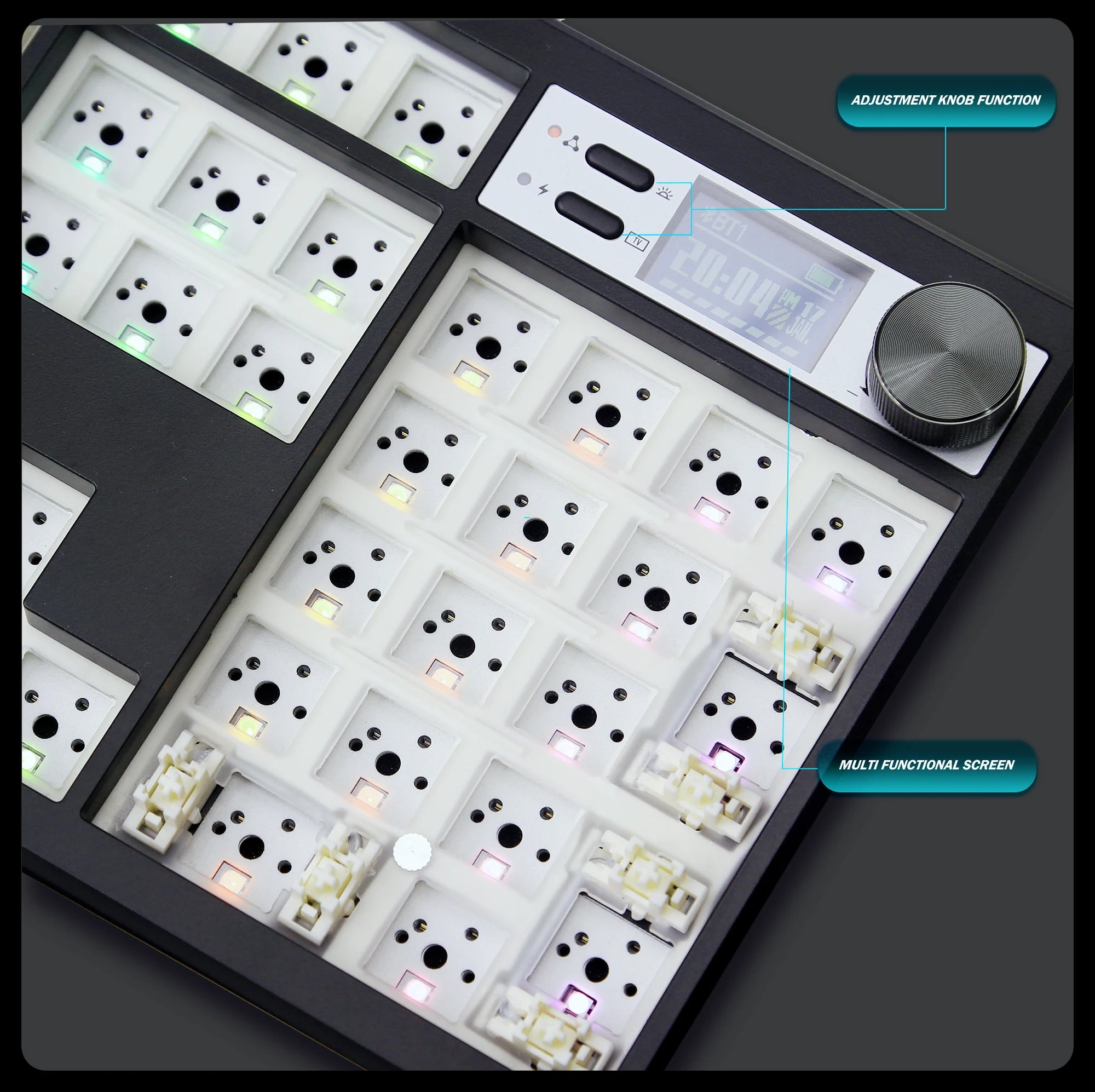 GMK104 Three-Mode Mechanical Keyboard Kit