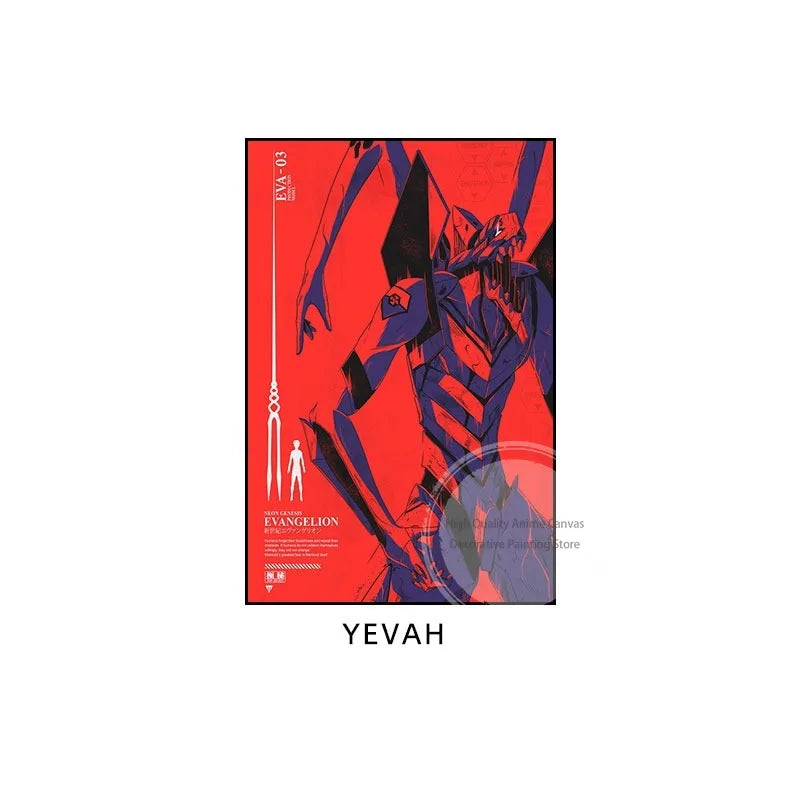 Evangelion EVA Unit Poster