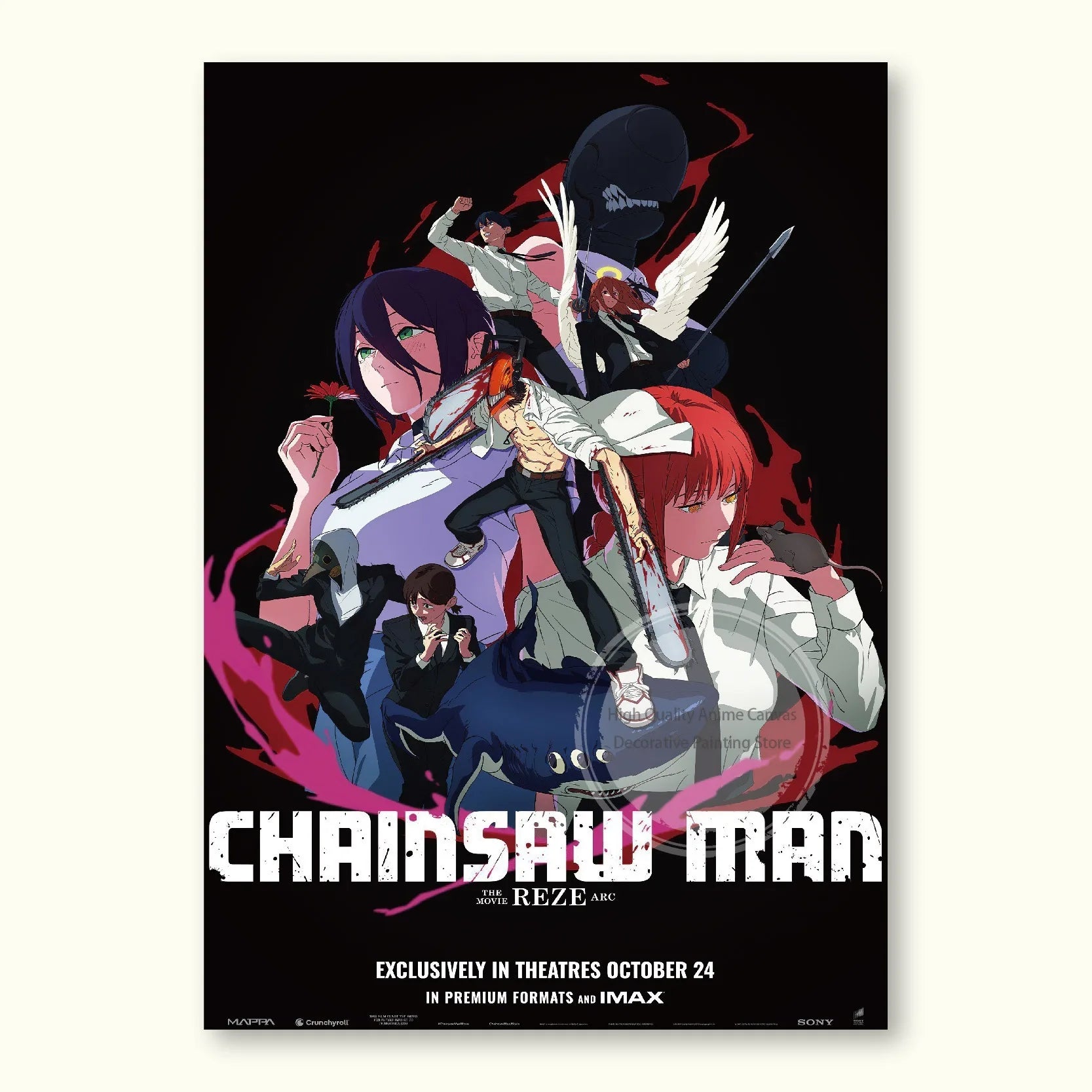 Chainsaw Man Reze Edition Poster