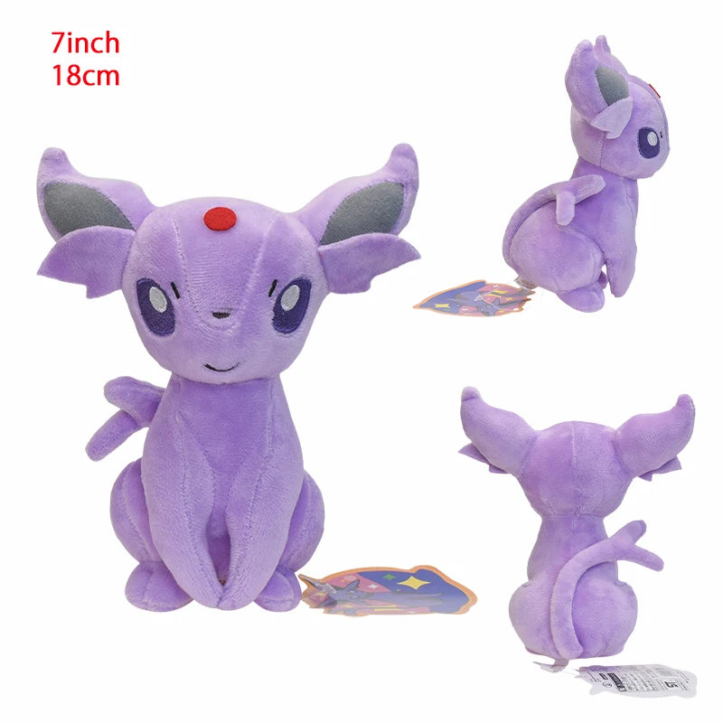 Eevee Evolution Plush – Umbreon, Vaporeon & More