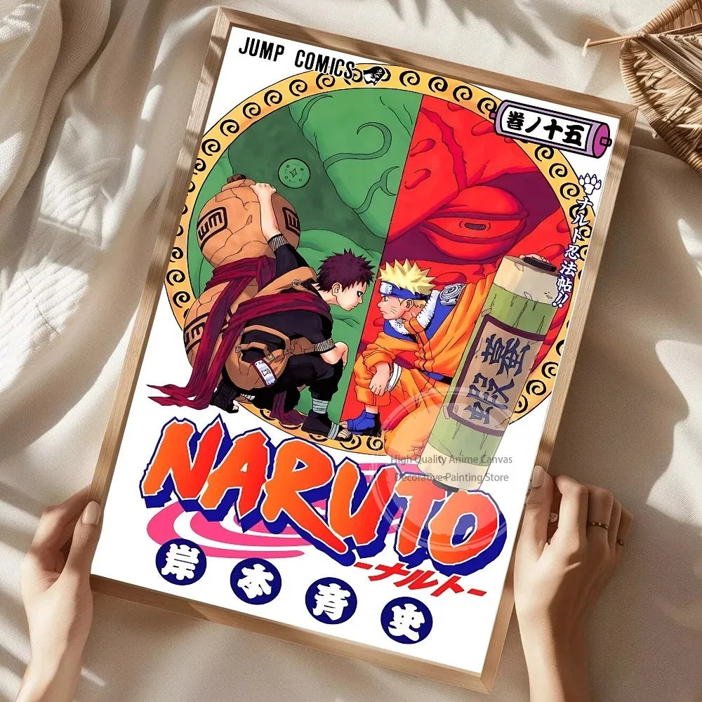 Naruto “Hot Blood Ninja” Magazine Cover Poster