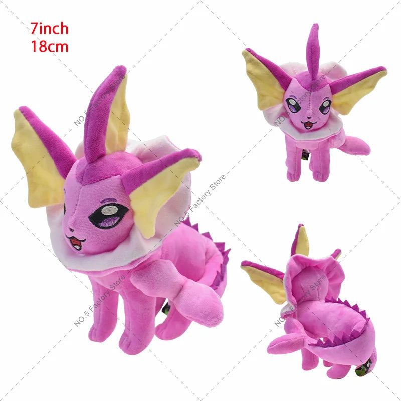 Eevee Evolution Plush – Umbreon, Vaporeon & More