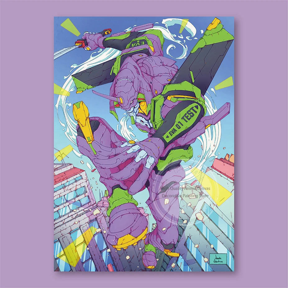 Neon Genesis Evangelion EVA Poster