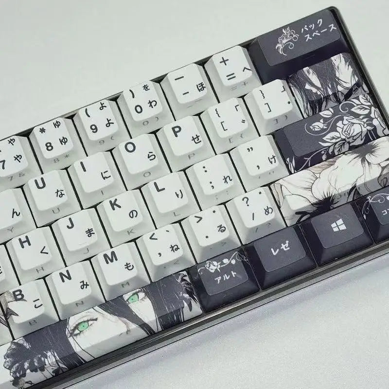 Reze Anime PBT Keycaps