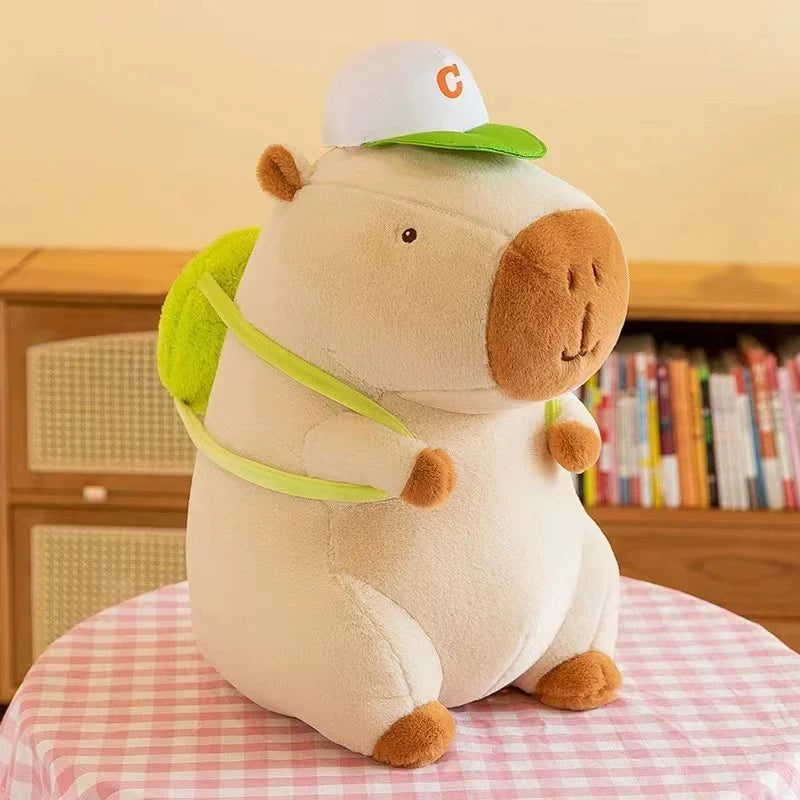 Capybara Plush Doll – Soft Fluffy Stuffed Toy