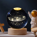 Unique 3D Crystal Ball Galaxy Lamp