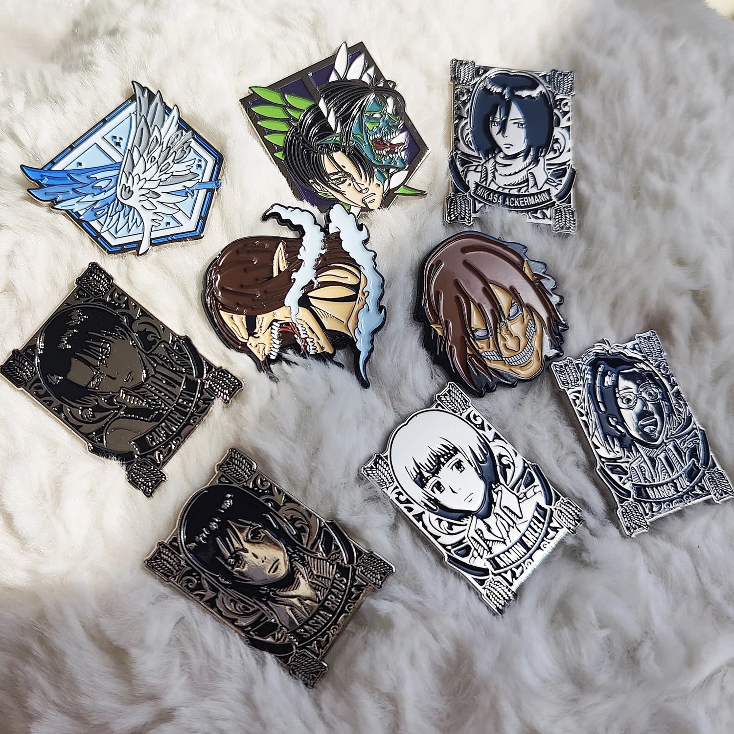 Levi Ackerman Enamel Pin