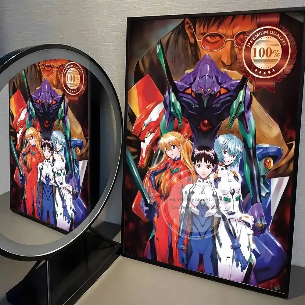 Neon Genesis Evangelion Canvas Poster