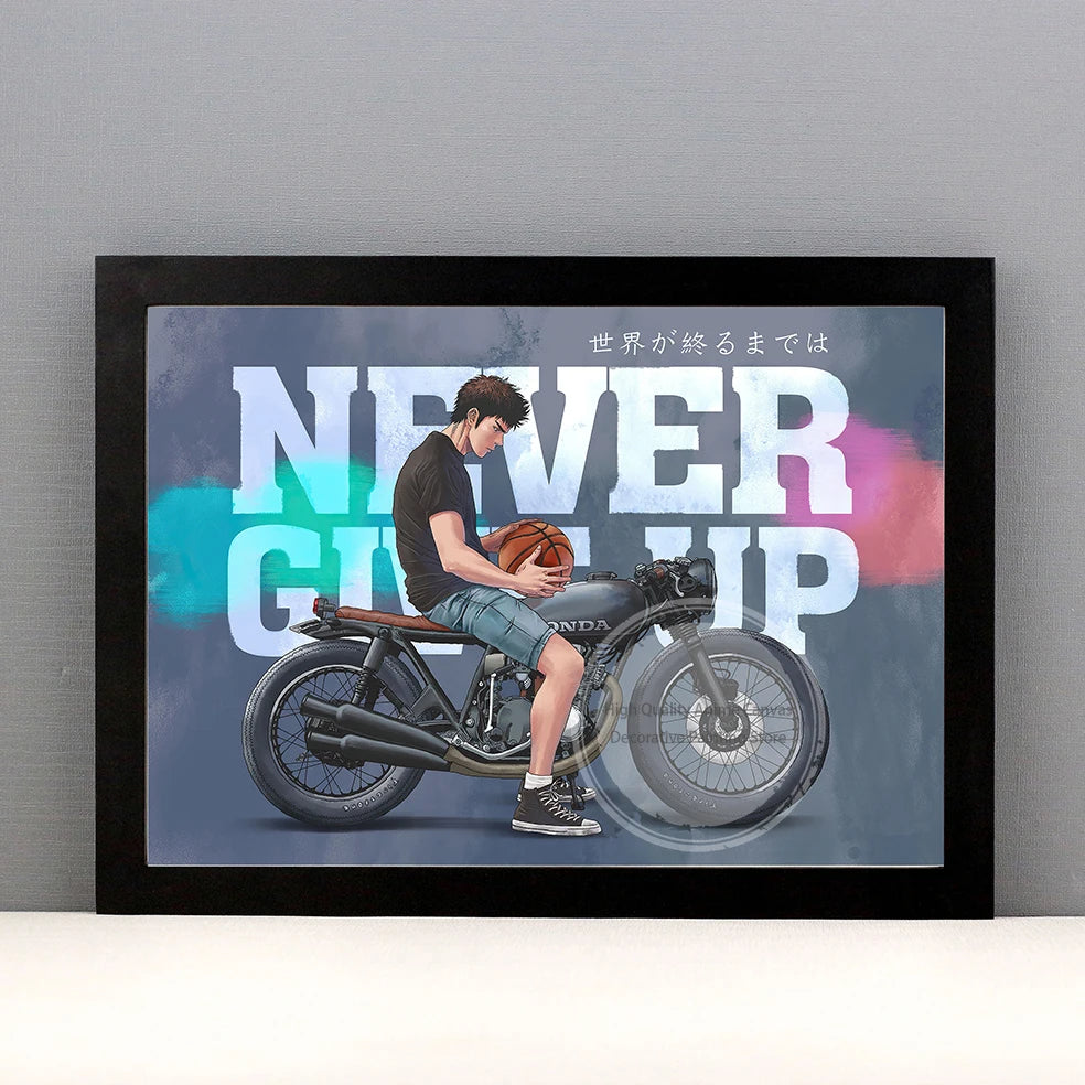 Slam Dunk Manga Art Poster