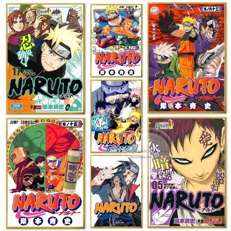 Naruto “Hot Blood Ninja” Magazine Cover Poster