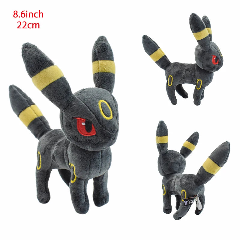 Eevee Evolution Plush – Umbreon, Vaporeon & More