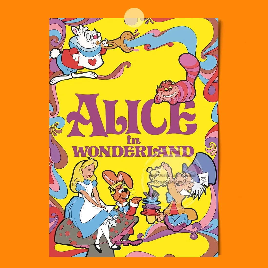 Vintage Cartoon Poster