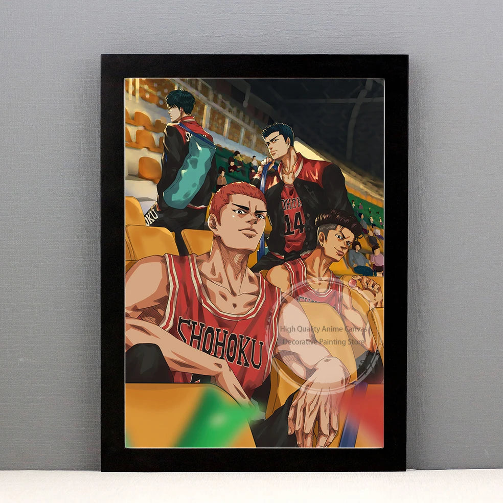 Slam Dunk Manga Art Poster