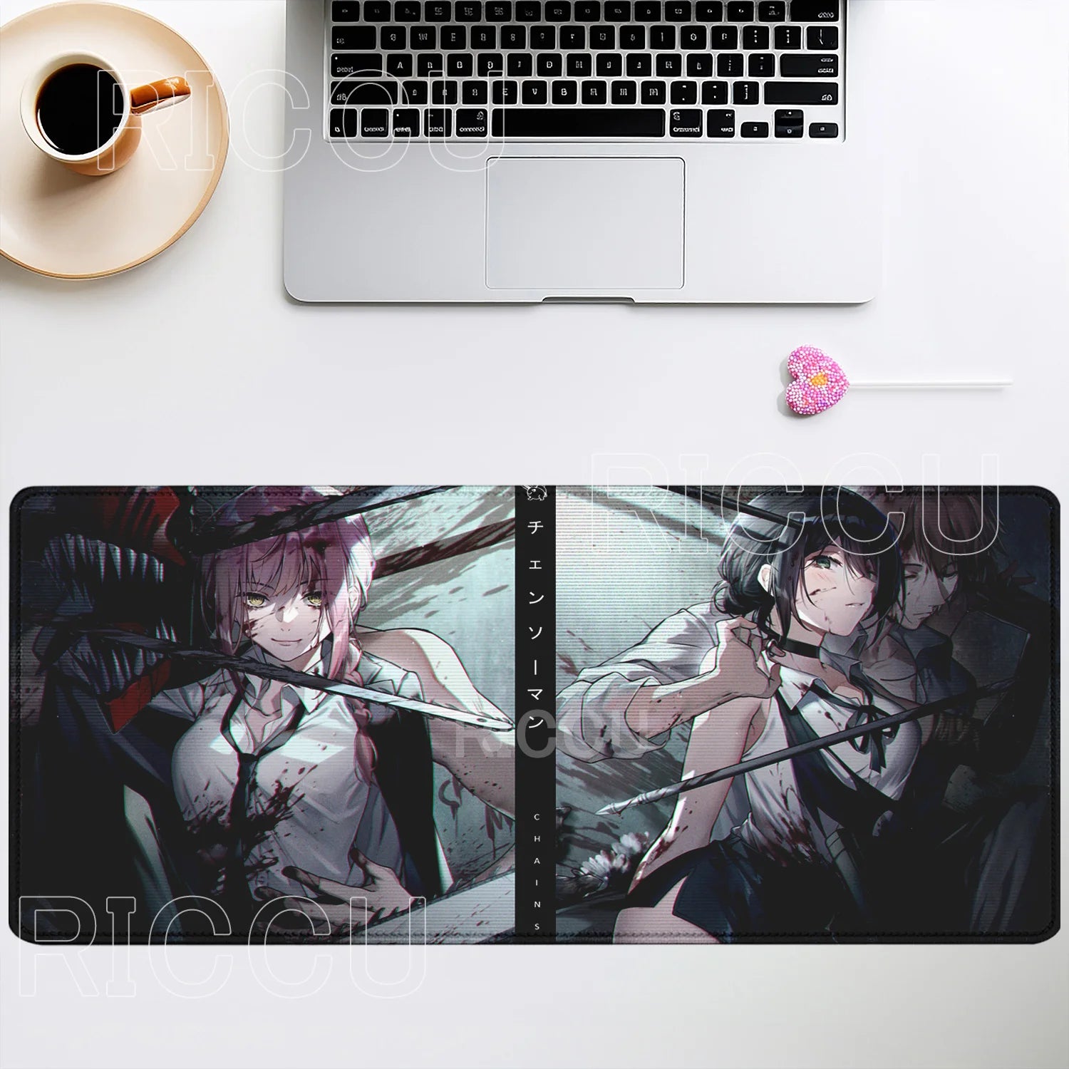 RICCU Chainsaw Man Reze & Makima XXL Mouse Pad