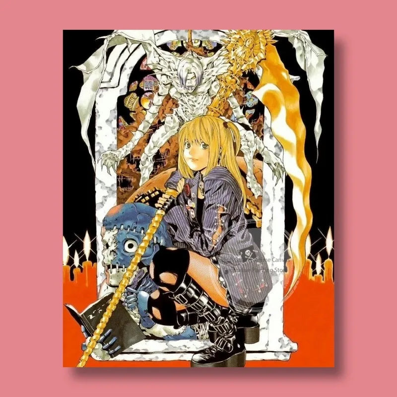 Death Note Light Yagami & L Anime Poster