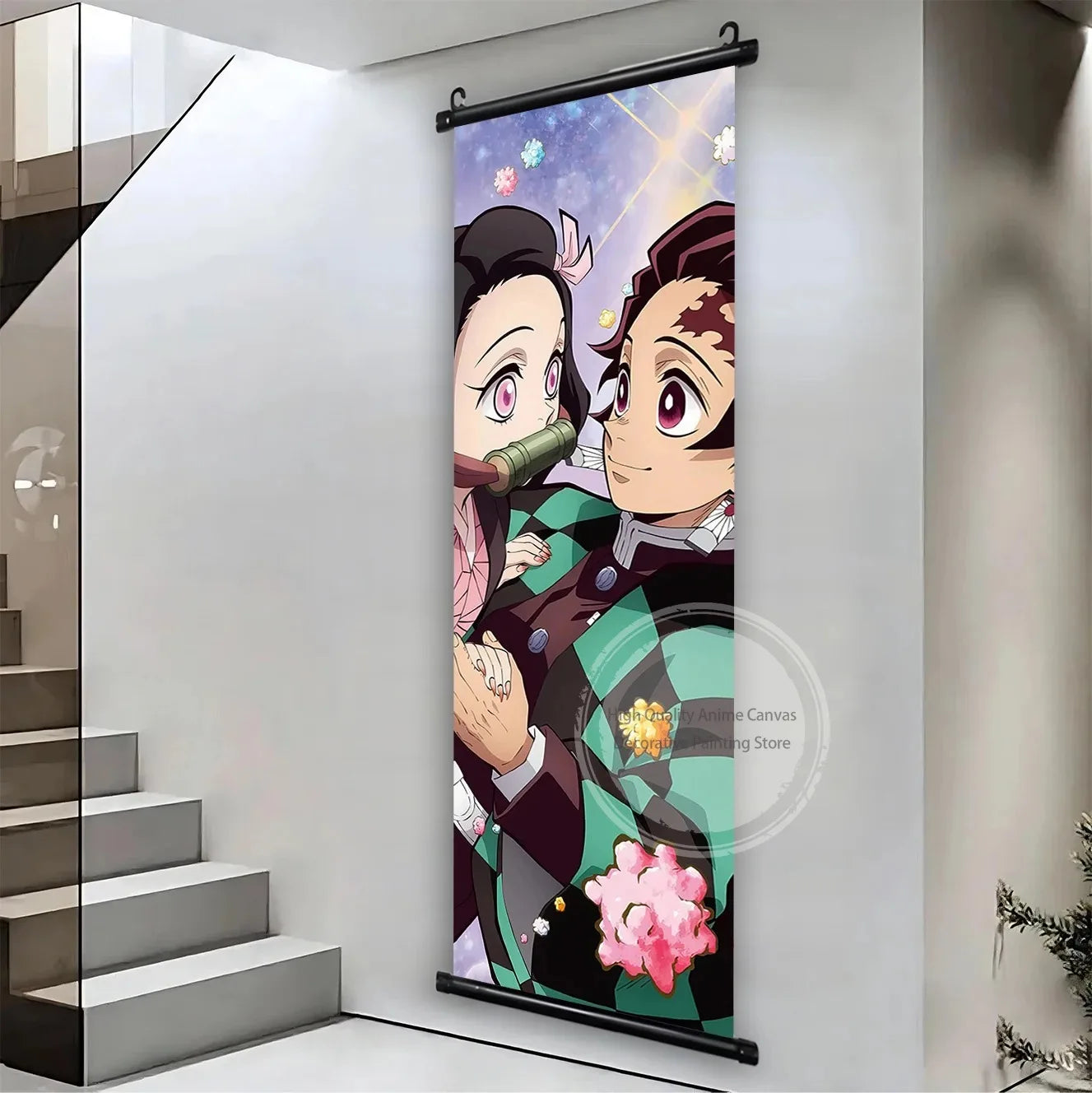 Demon Slayer Tanjiro Canvas Wall Art