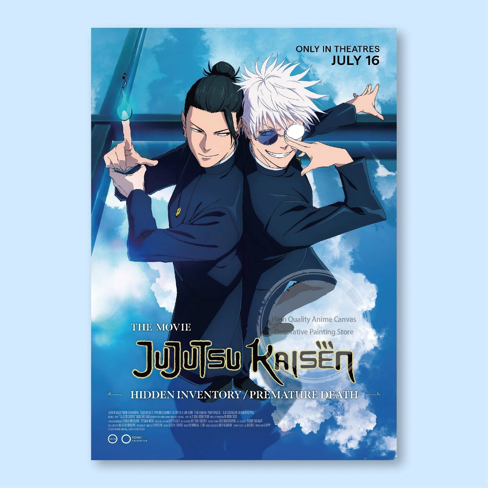 Jujutsu Kaisen Anime Poster
