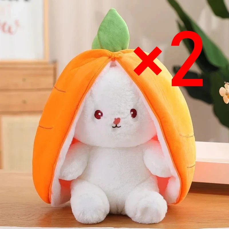 Strawberry & Carrot Bunny Plush