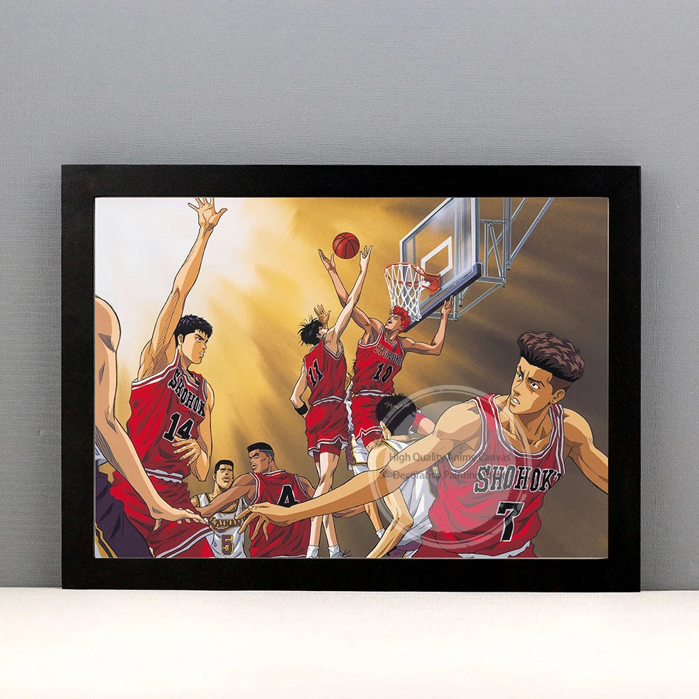 Slam Dunk Manga Art Poster