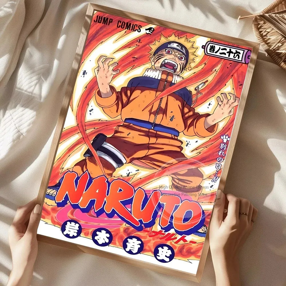 Naruto “Hot Blood Ninja” Magazine Cover Poster