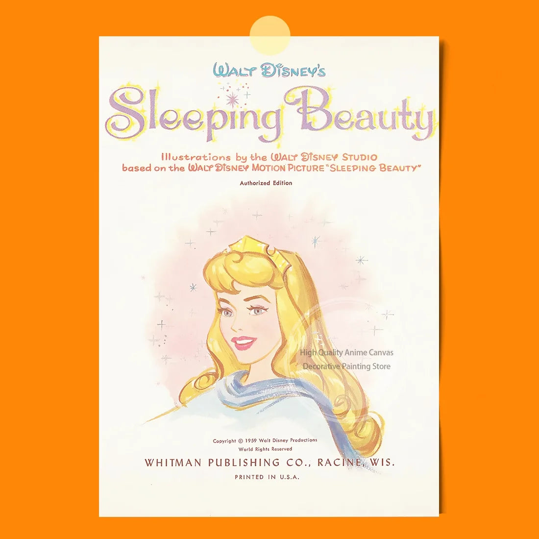 Vintage Cartoon Poster