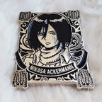 Mikasa Ackerman Enamel Pin