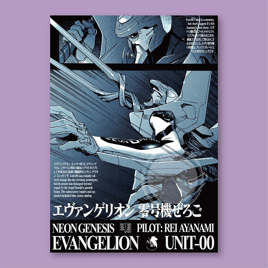 Neon Genesis Evangelion EVA Poster