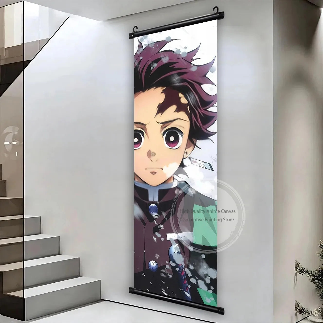 Demon Slayer Tanjiro Canvas Wall Art
