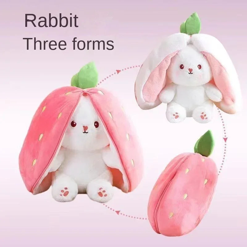Strawberry & Carrot Bunny Plush