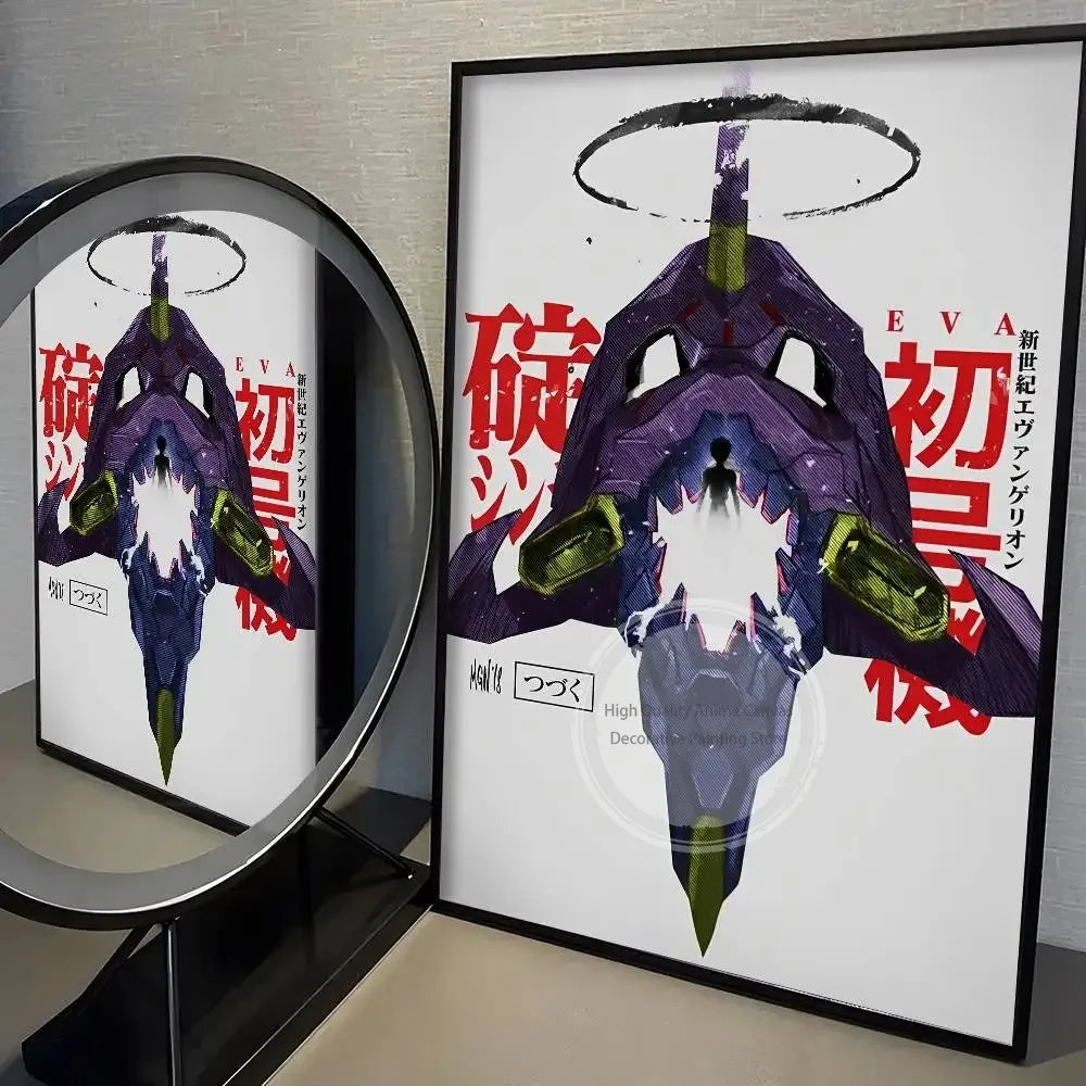 Neon Genesis Evangelion Canvas Poster